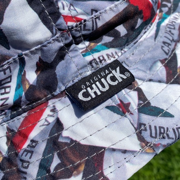Original Chuck bucket hat California reversible black cap - Picture 8 of 10